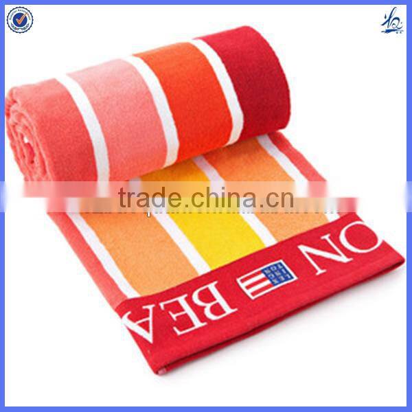 stripe beach towels/custom print beach towel/custom made beach towels