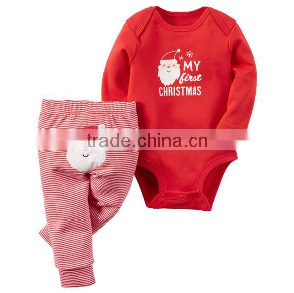 New Design Festival Pattern Baby Romper Clothing Winter For Christmas Kids Show Costume