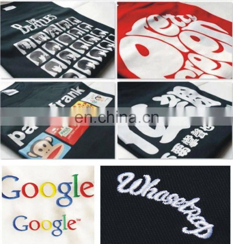 Custom printing pattern blank t shirt,Heat transfer blank t shirt
