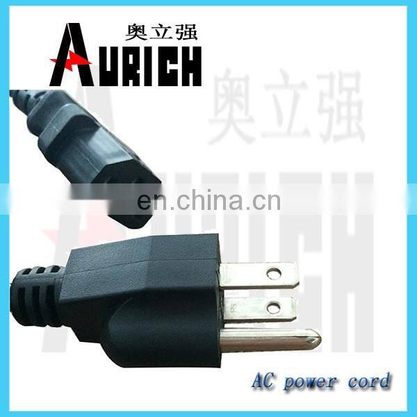 SJOW cord with the EPDM insulation power cable electric wire UL Home PVC Power Cables 125V power cord extension cord