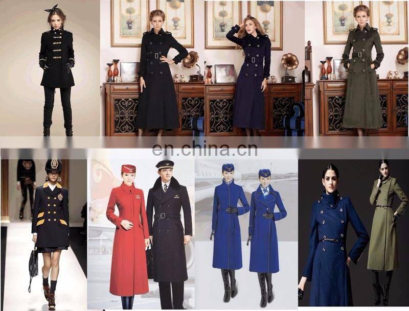 Women's Warm Winter WOOL Trench Cashmere Overcoat