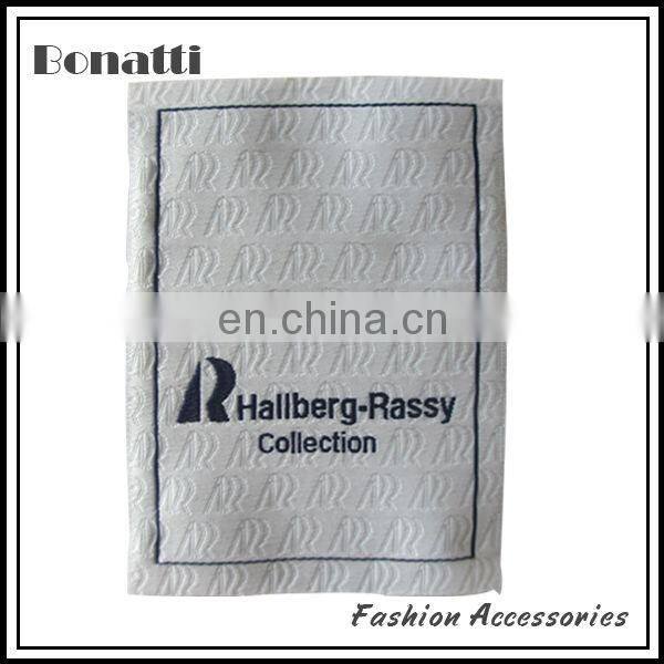 woven label logo for clothing
