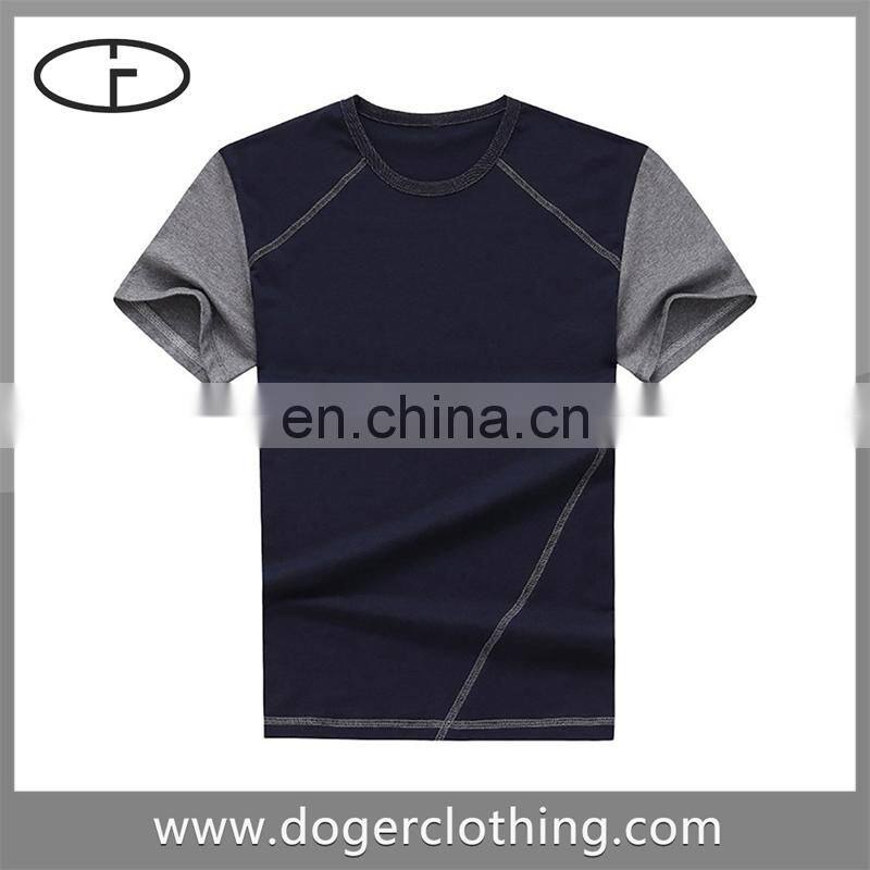 Alibaba express long line t shirt men