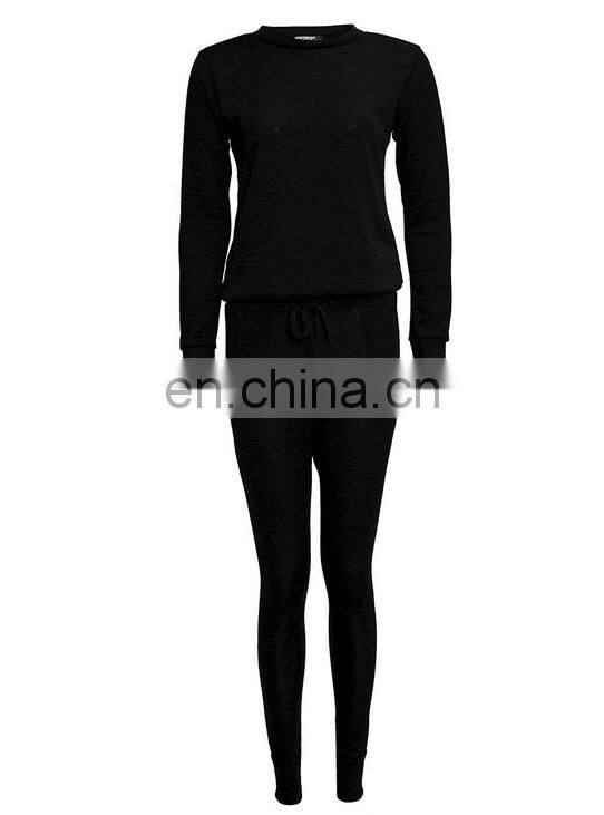 2016 China OEM Ladies Womens Casual Leisure LOUNGE WEAR Set JOGGERS Tracksuit