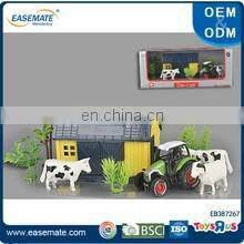 Wholesale farmer car scene toy set alloy car toys