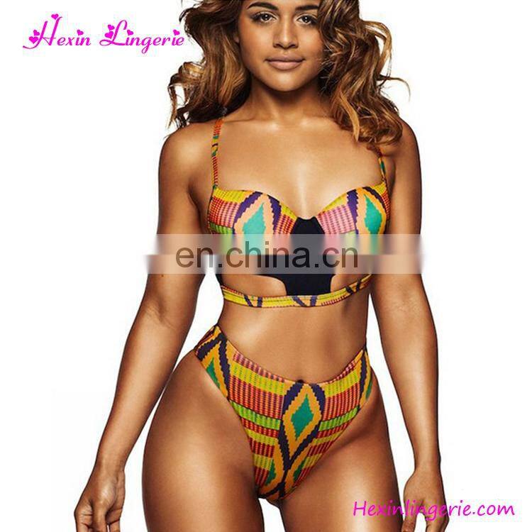 2017 Factory South Africa Printed Swimwear Women Sexy One-Piece Bathing Suit