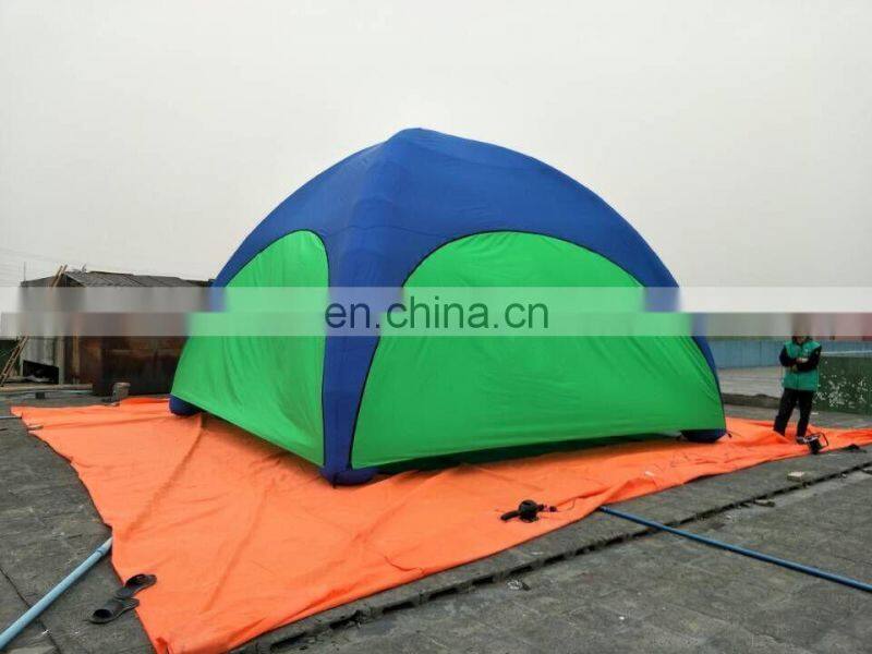 Double Layer Blue 5m Inflatable Bubble Tent For Activity Promotion