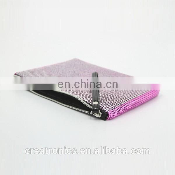 CR High reputation supplier aluminium material hot selling new design latest clutch purses