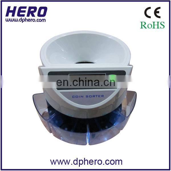 Multifunctional coin sorter counter
