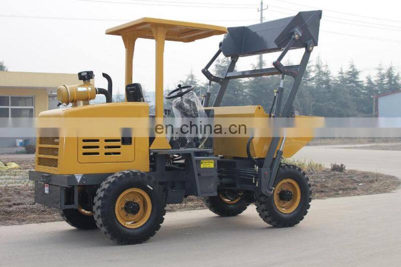 2 Ton 4X4 self-loading mini dumper for sale