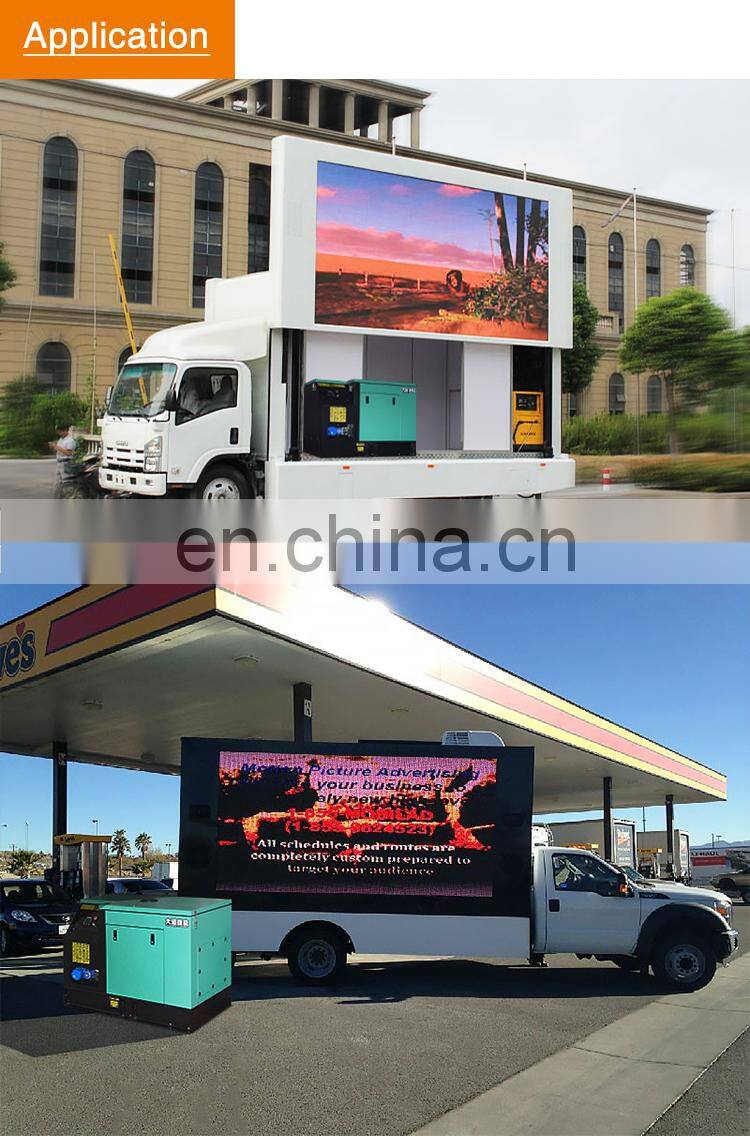 2019 new model super power LED truck/Vehicle/RV/van 25kw diesel generator China online shopping