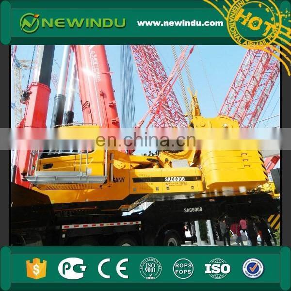 600 ton SANY Rough All Terrain Crane SAC6000