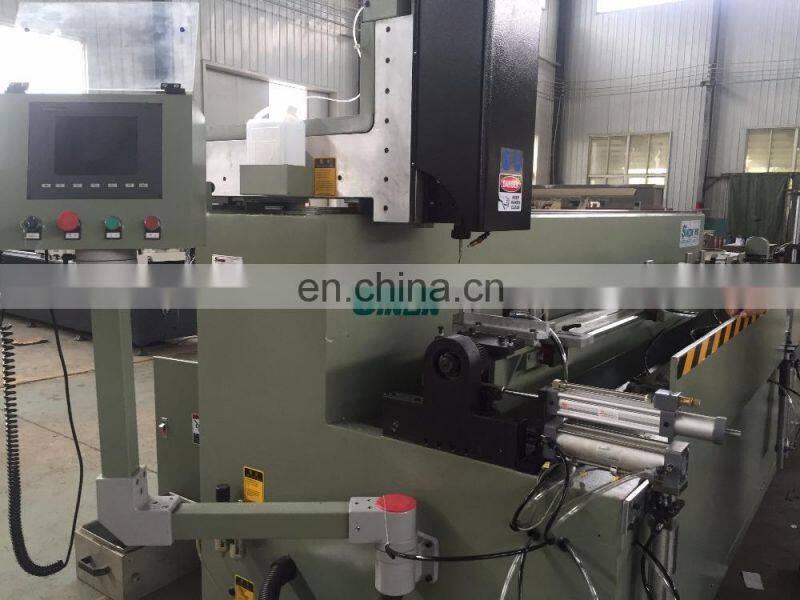 CNC Automatic UPVC Profile Milling Drilling Machine 3 Axis Pneumatic