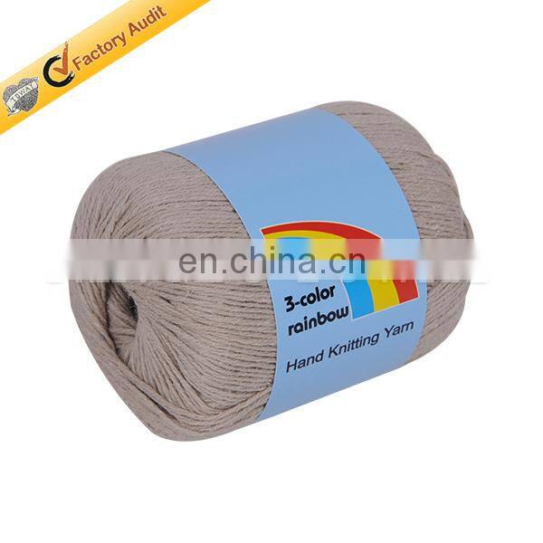 hand knitting yarn natural fiber ramie yarn