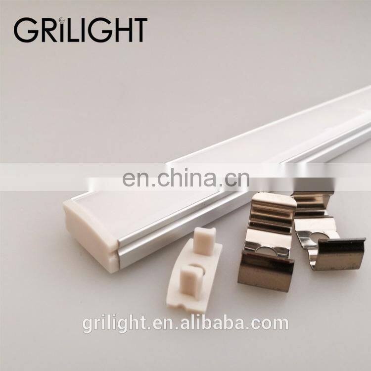 LED aluminum strip U Shape GL-U2507 aluminum frame for led strip light