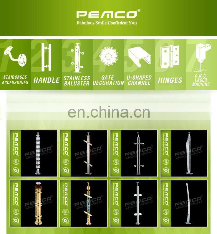 Stainless steel 304 wrought iron handrails outdoor stairs