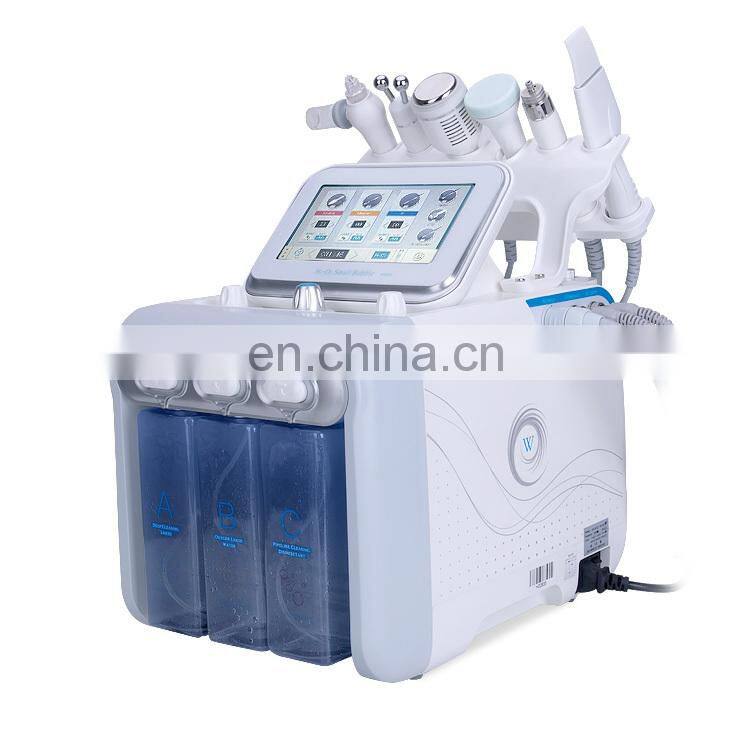 2018 Hottest 6 In 1 Aqua Peel H2 O2 Facial Machine Korea Aqua Peeling In Beauty