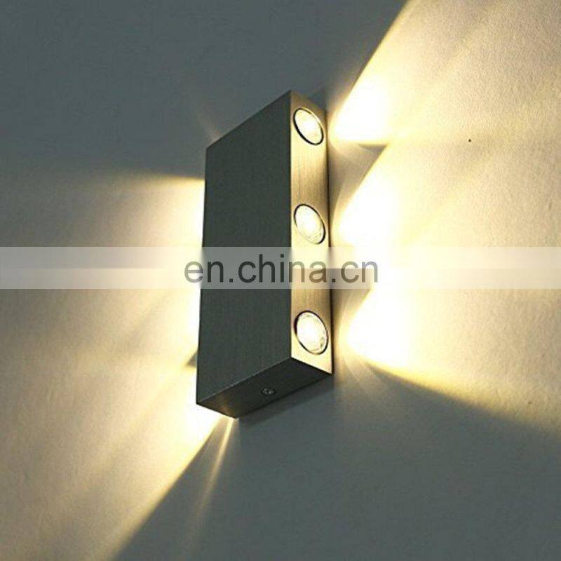 6W LED Wall Lamp Up Down Modern Aluminum Wall Light