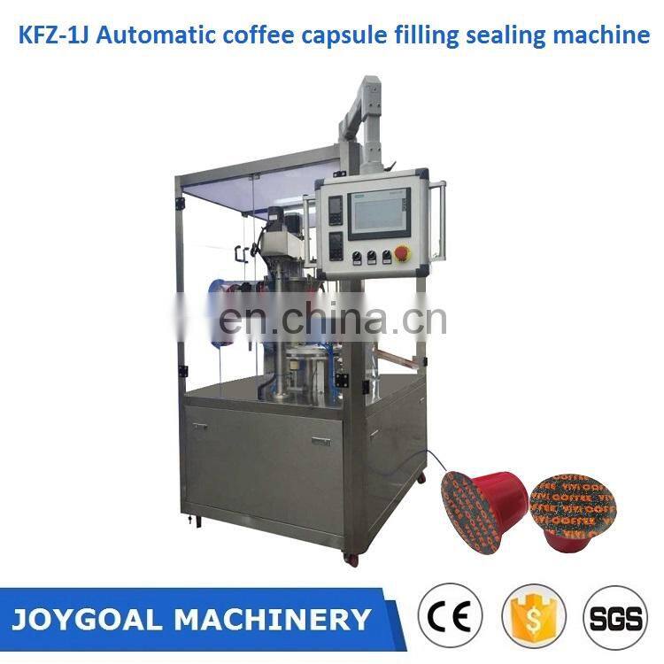 Shanghai manufacture nespresso filling sealing machine