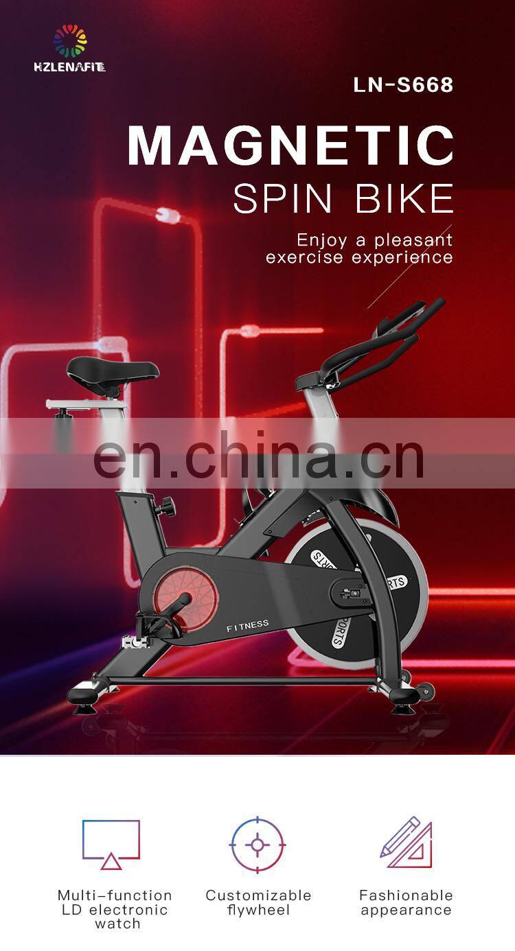 Fitness Exercise Reach Air Cycle Spining Bike Stationary Indoor with Lcd
