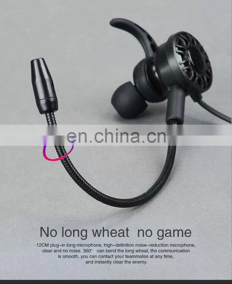 Golden Sky Free Sample Jack Earphones Headphone Handsfree Stereo In-Ear Wired Earphone For Iphone High Quality Wired Earphone