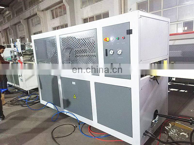 PVC Cable Trunk Extrusion Line / PVC Cable Duct Profile Making Machine
