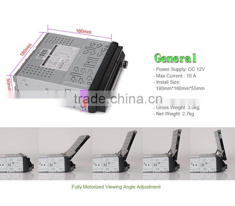 Erisin ES1088M 7" 1 Din Car Multimedia Player MP5 Videos Games