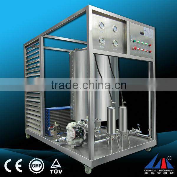 Perfume mixer for freezing