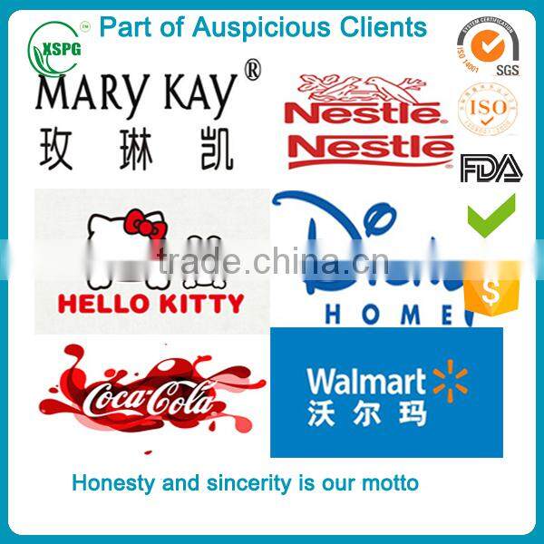 Clear stand up spout pouch for juice packing