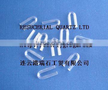 U Bend Quartz Tube for Thermocouple