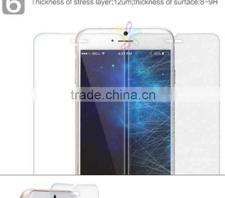Goldspin anti-fingerprint tempered glass cell phone screen protector