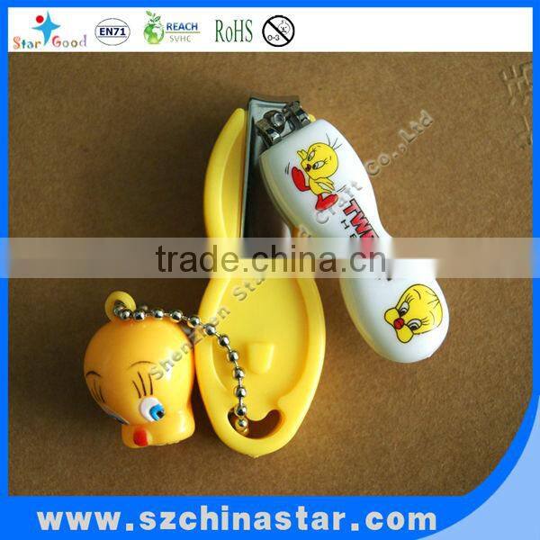 Mini and yellow duck shaped nail clipper