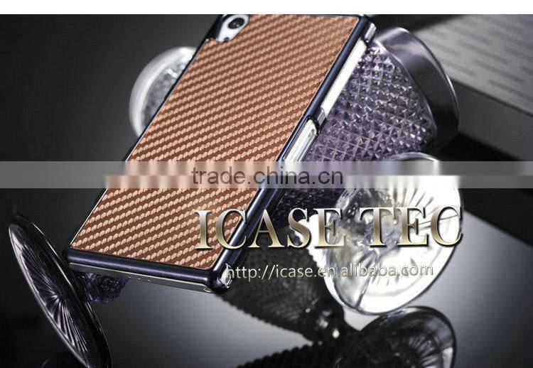 Hot selling Carbon firber back cover for Sony Z2