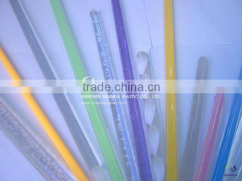 transparent polycarbonate plastic rods, Clear plastic PC Rod, plastic rods