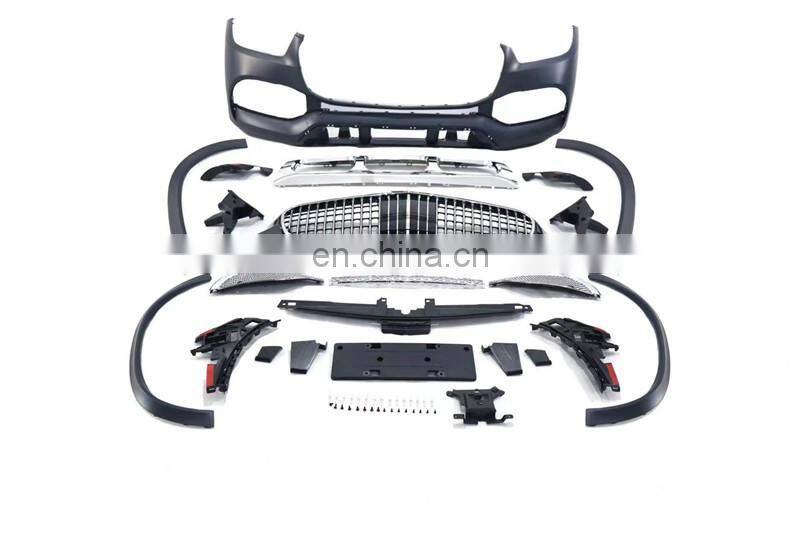 Runde Newest Kit For Mercedes-Benz Gle W167 Upgrade Maybach Style Body Kit Front Bumper Wheel Eyebrow