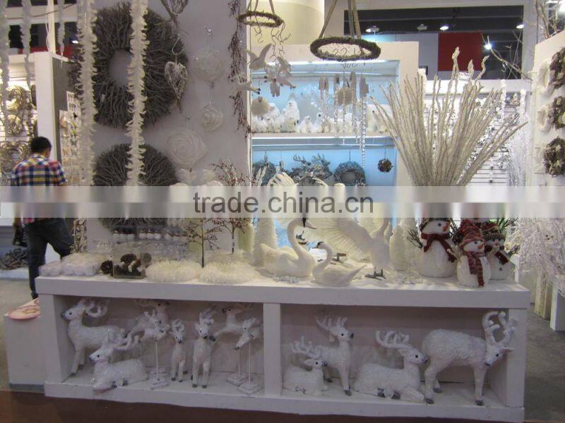 2015 artificial polyfoam christmas deer decoration