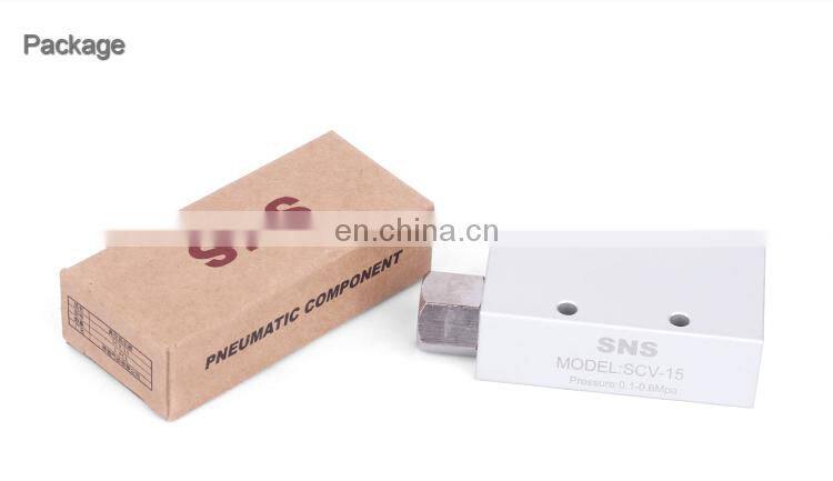 SNS Pneumatic SCV/CCV Series Aluminum Alloy Air Vacuum Ejector Generator