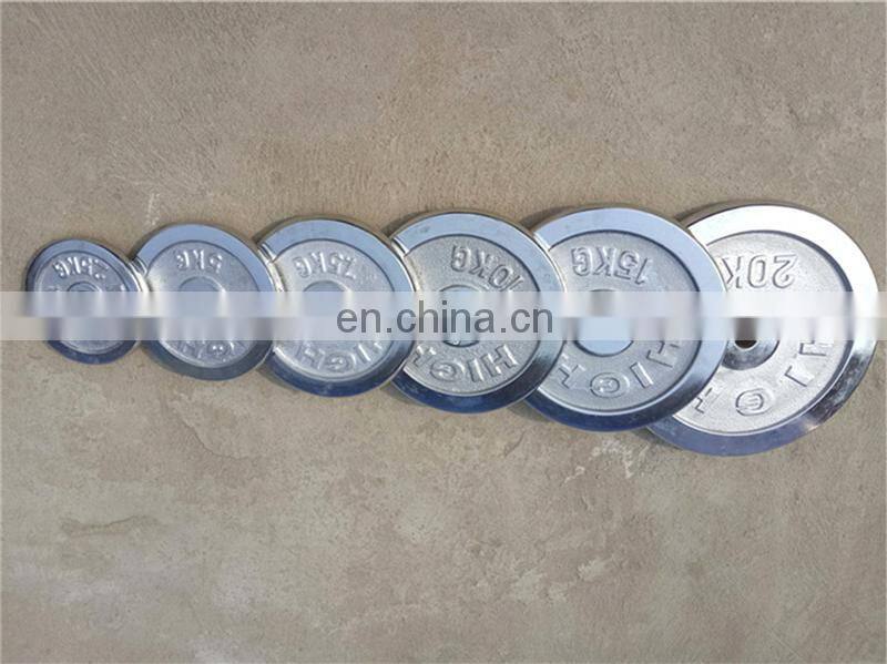 OEM Service Custom Cast Stainless Steel Barbell Weight Plate