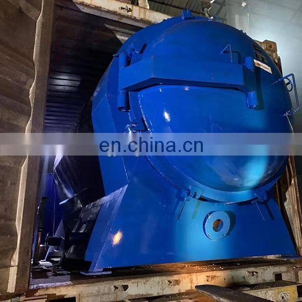 Smokeless Horizontal Pomegranate Bark Coconut Shell Charcoal Kiln