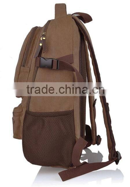 canvas high quality backpack bag