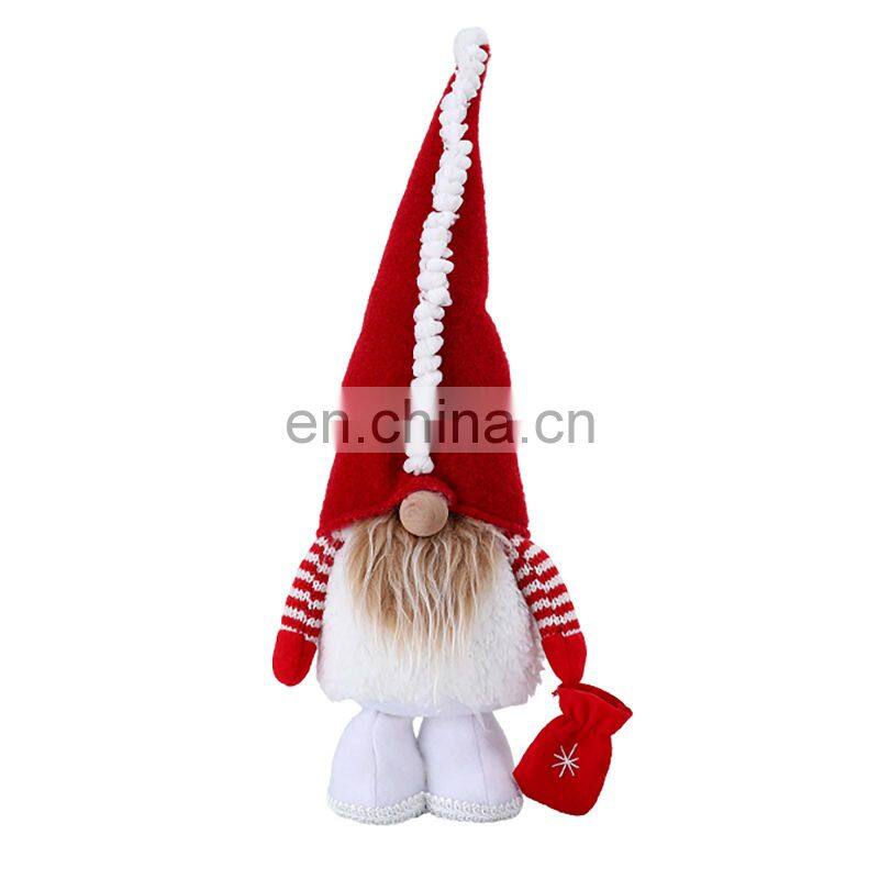 Christmas Faceless Gnome Santa Xmas Tree Hanging Ornament Doll Decoration For Home Pendant Gifts Drop Xmas Ornaments Party
