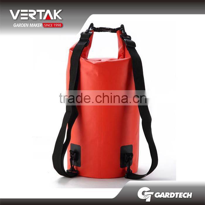 40L pvc outdoor waterproof waterproof backpack dry bag with 2 straps