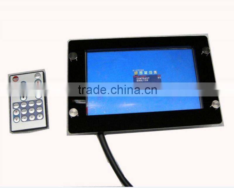 7" Open Frame Touch Monitor with Automatic rearview and LED Backlight