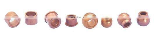 Flange oil impregnated bushing copper alloy bearing
