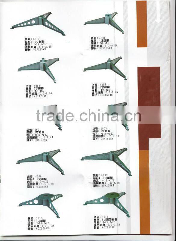 Metal/Plastic Rotating Christmas Tree Stand/Fitting(All sizes and materials can supply)