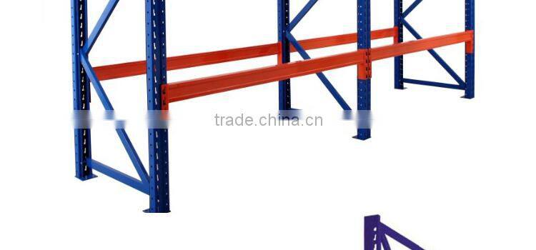Medium Duty Metal Storage Pallet Rack For Warehouse Storage Solution