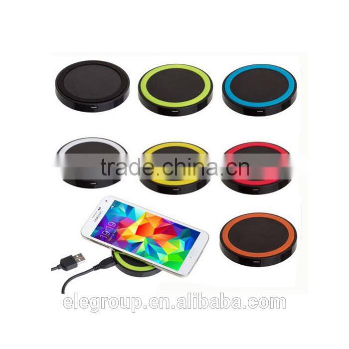 qi wireless charger for samsung s4 s5 s6 for