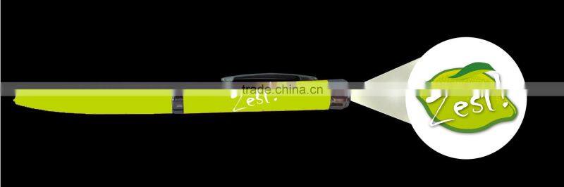 2015 new products advertising led projector pen logo light,promotional pens with projector, projector pen