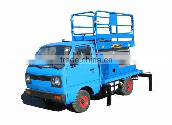 china realiable vehicle mounted hydraulic car lift