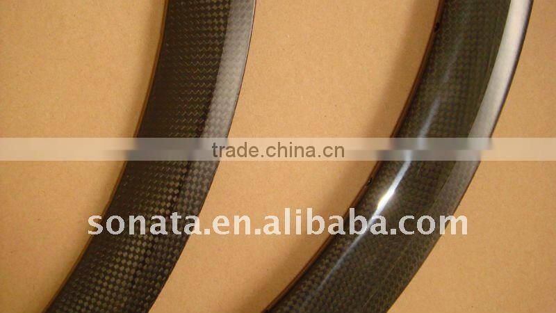 Light carbon tubular 38mm matte rim